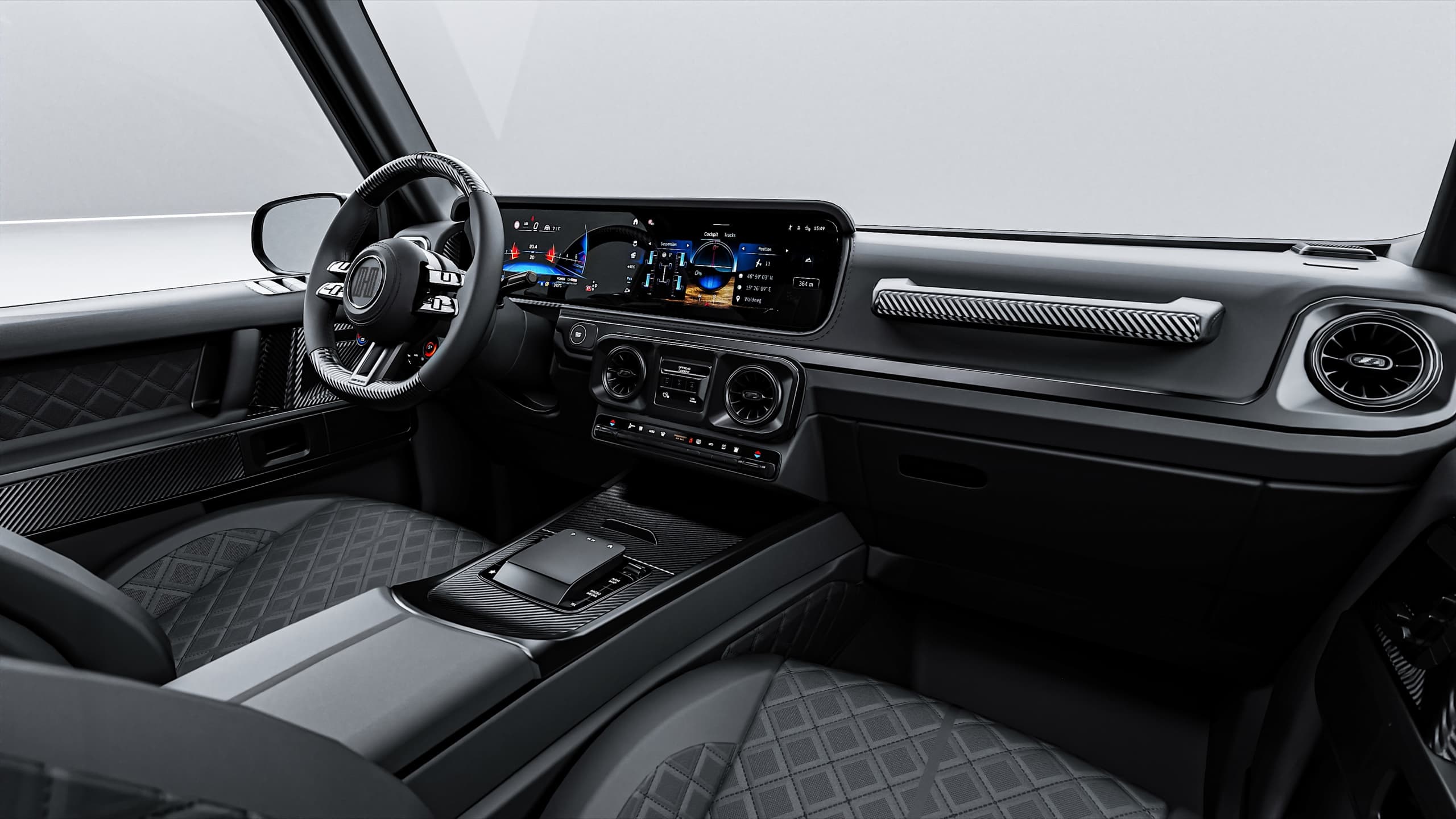 Obsidienne Noire - interior, dashboard