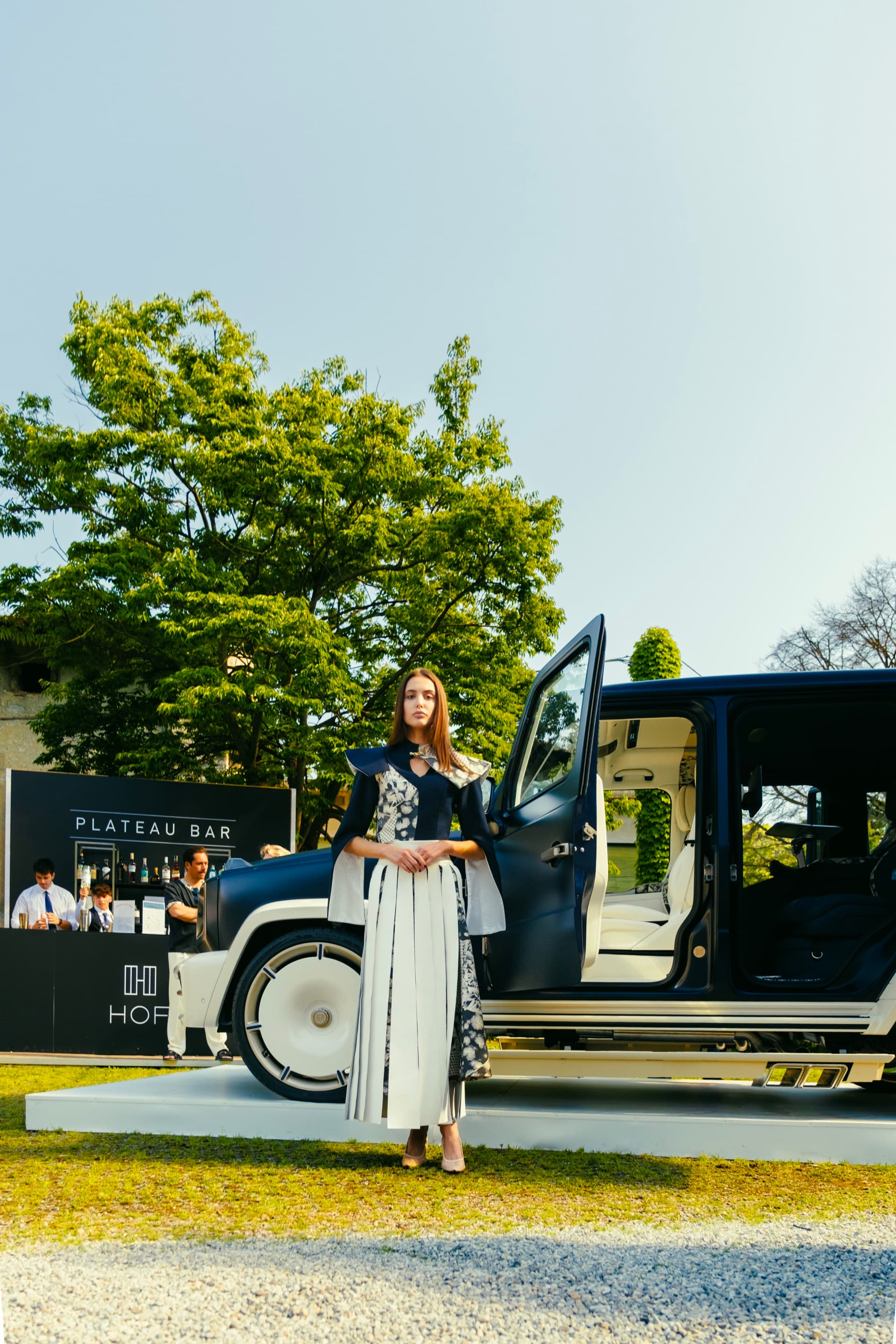 Couture moment beside the Kinsō and the HOF Plateau Bar